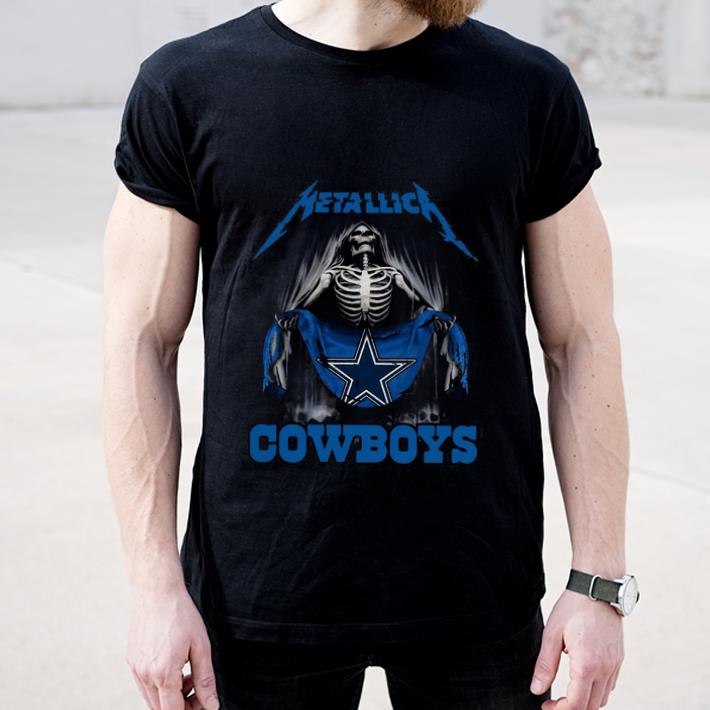 Top Metallica Dallas Cowboys shirt