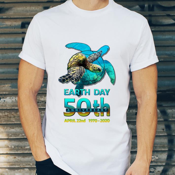 Top Turtles Earth Day 50th Anniversary April 22nd 1970-2020 shirt