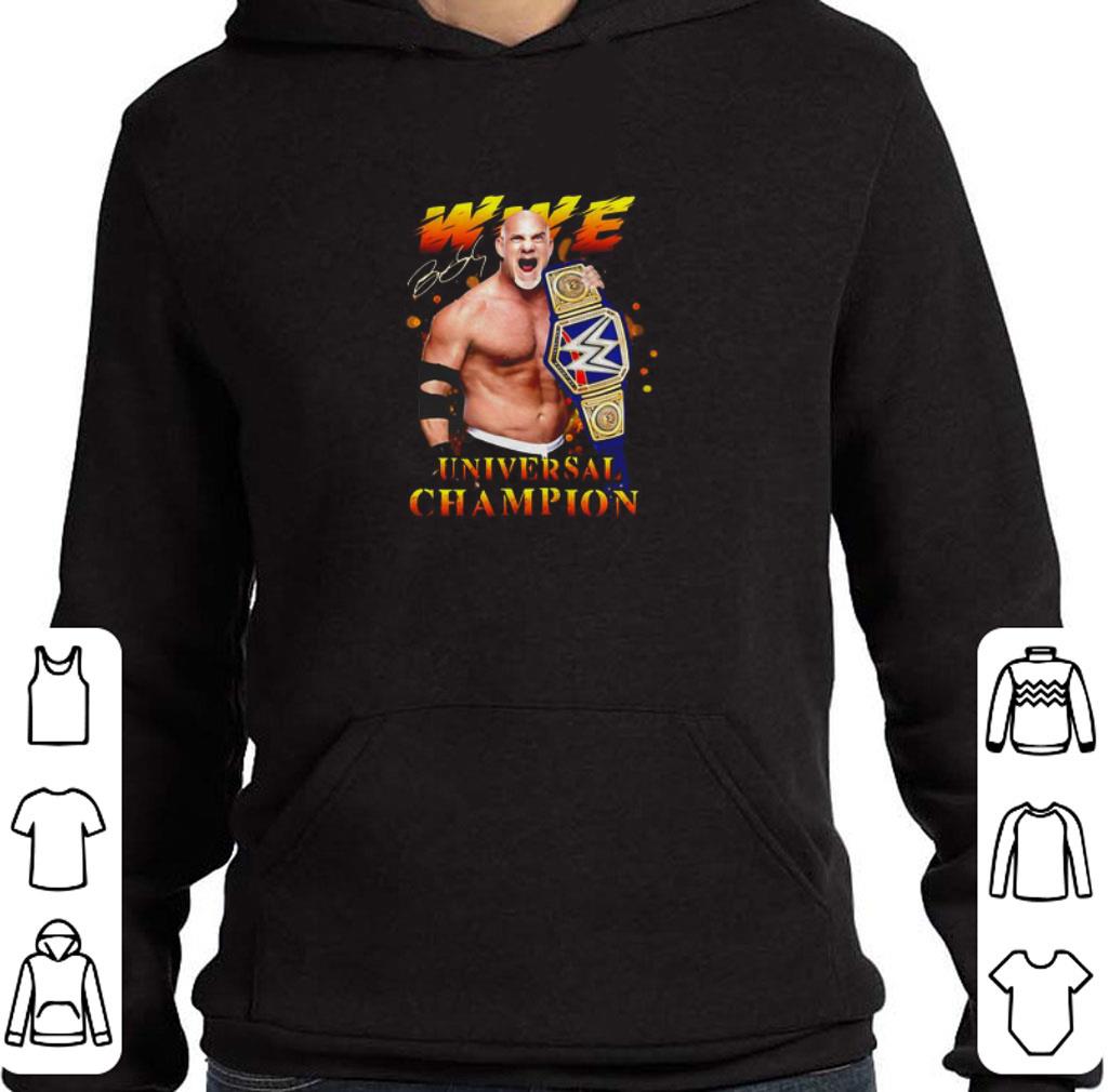 WWE Bill Goldberg signature Universal Champion shirt