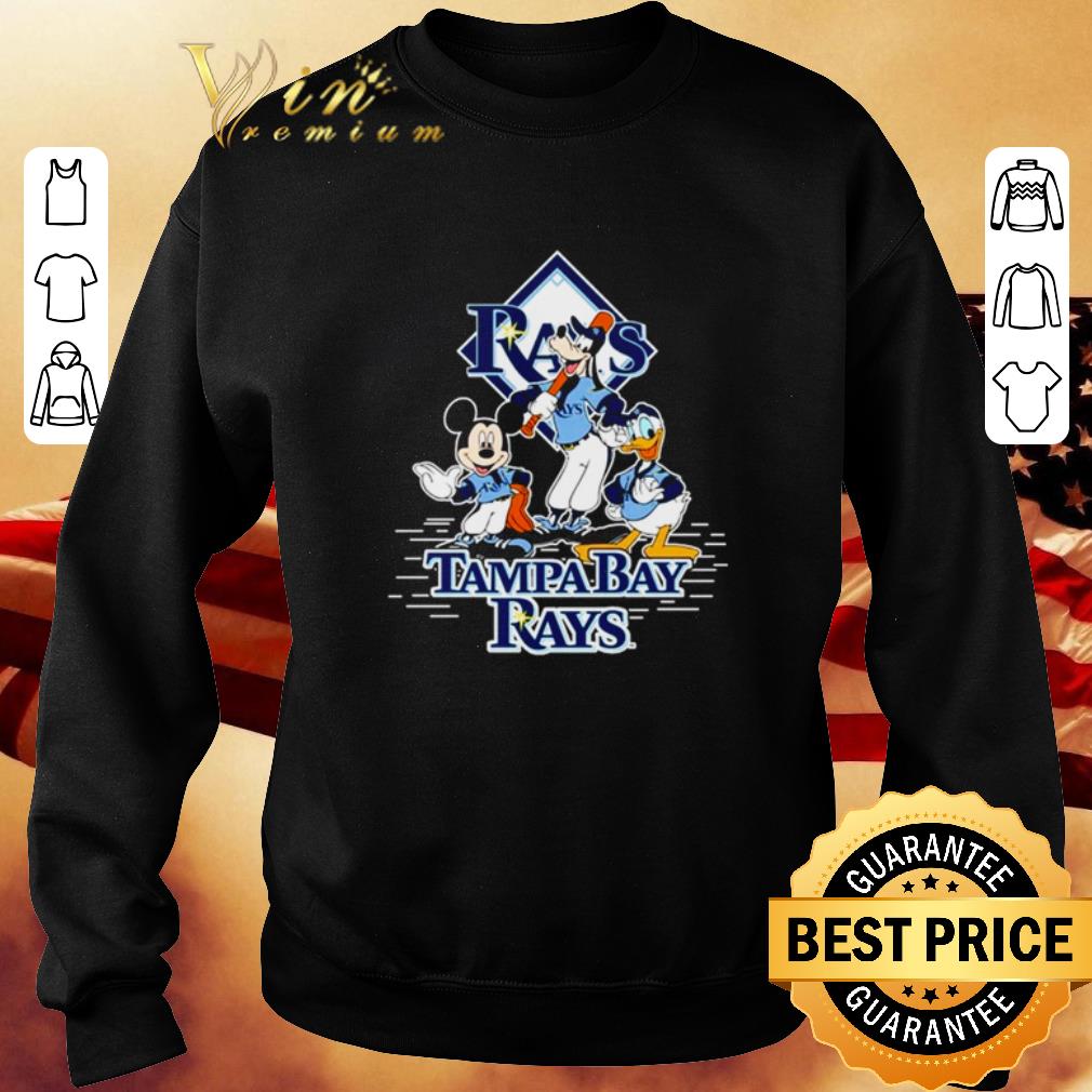 Funny Disney Mickey Mouse Goofy Donald Duck Tampa Bay Rays logo shirt 6 Funny Disney Mickey Mouse Goofy Donald Duck Tampa Bay Rays logo shirt
