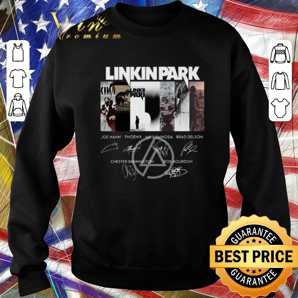 Funny Logo Linkin Park band all signature shirt 6 Funny Logo Linkin Park band all signature shirt