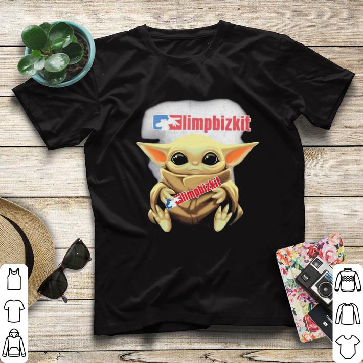 Funny Star Wars Baby Yoda hug Limpbizkit logo shirt