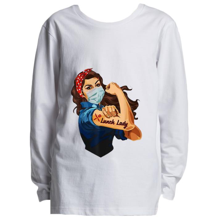 Great Strong Girl Tattoo Lunch Lady shirt