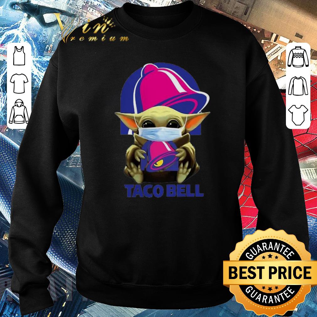 Hot Baby Yoda Face Mask Taco Bell shirt