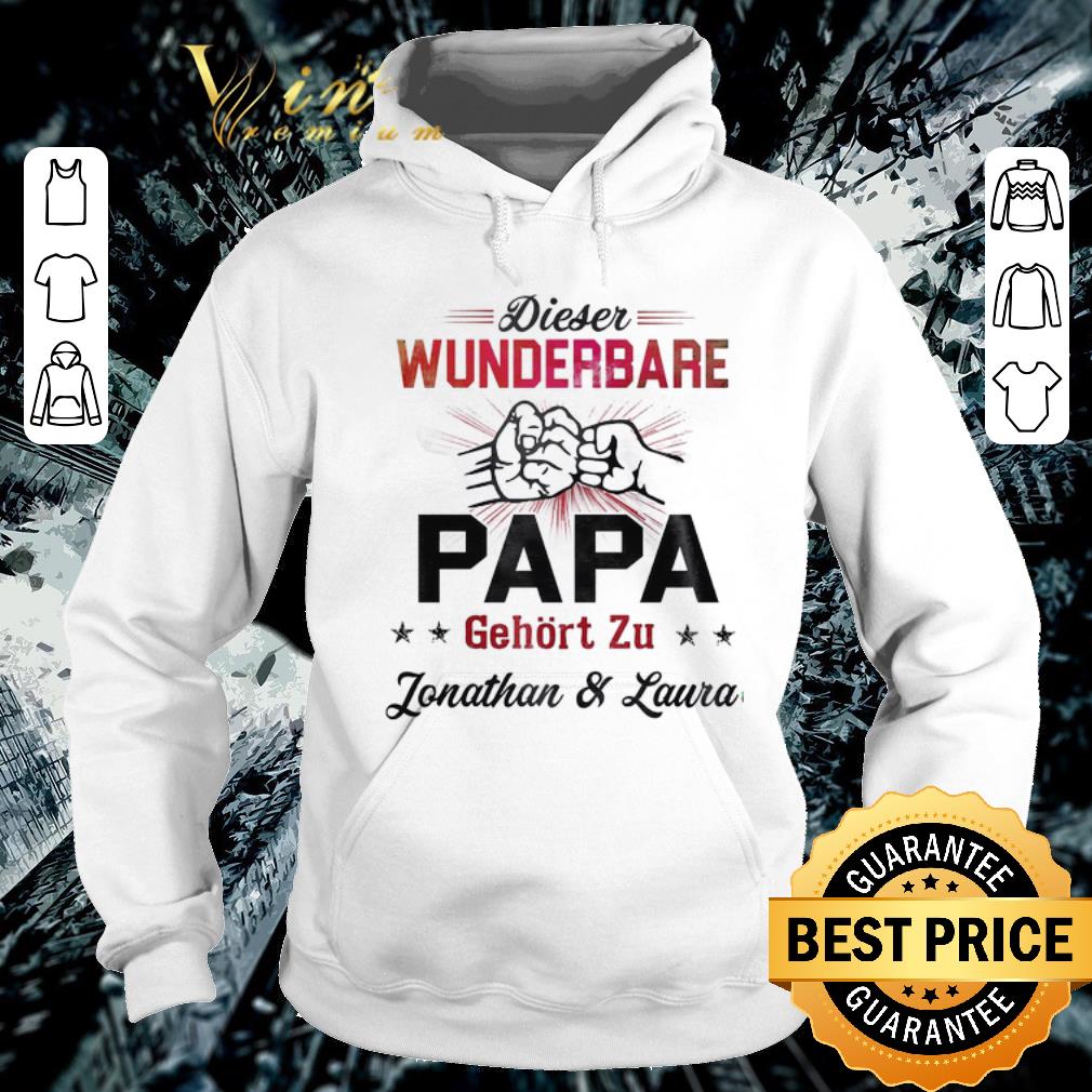 Hot Dieser Wunderbare Papa Gehört Zu Jonathan & Laura shirt