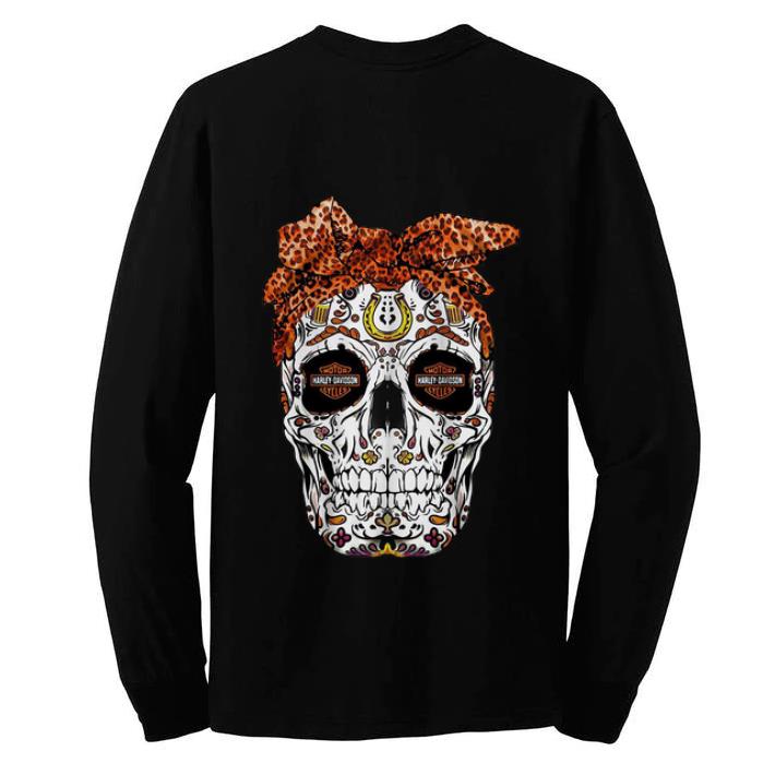 Official Sugar Skull Motor Harley Davidson Cycles shirt