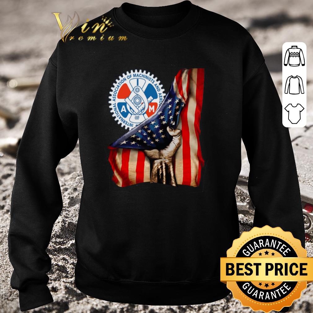 Original International Association Of Machinists American Flag shirt 6 Original International Association Of Machinists American Flag shirt