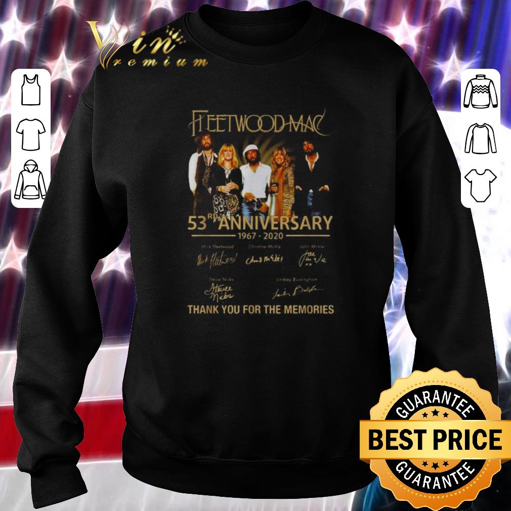 Premium 53rd anniversary 1967-2020 Fleetwood Mac all signature shirt