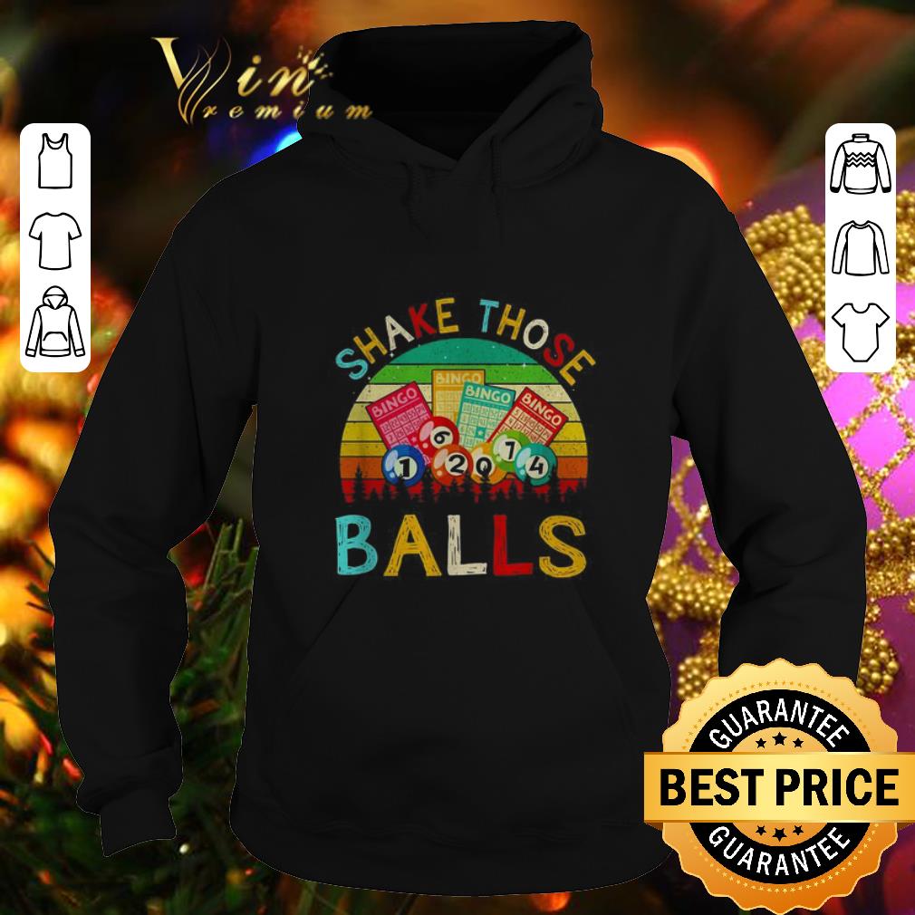 Premium Bingo Shake those ball vintage shirt