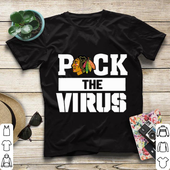 Premium Chicago Blackhawks Puck The Virus shirt