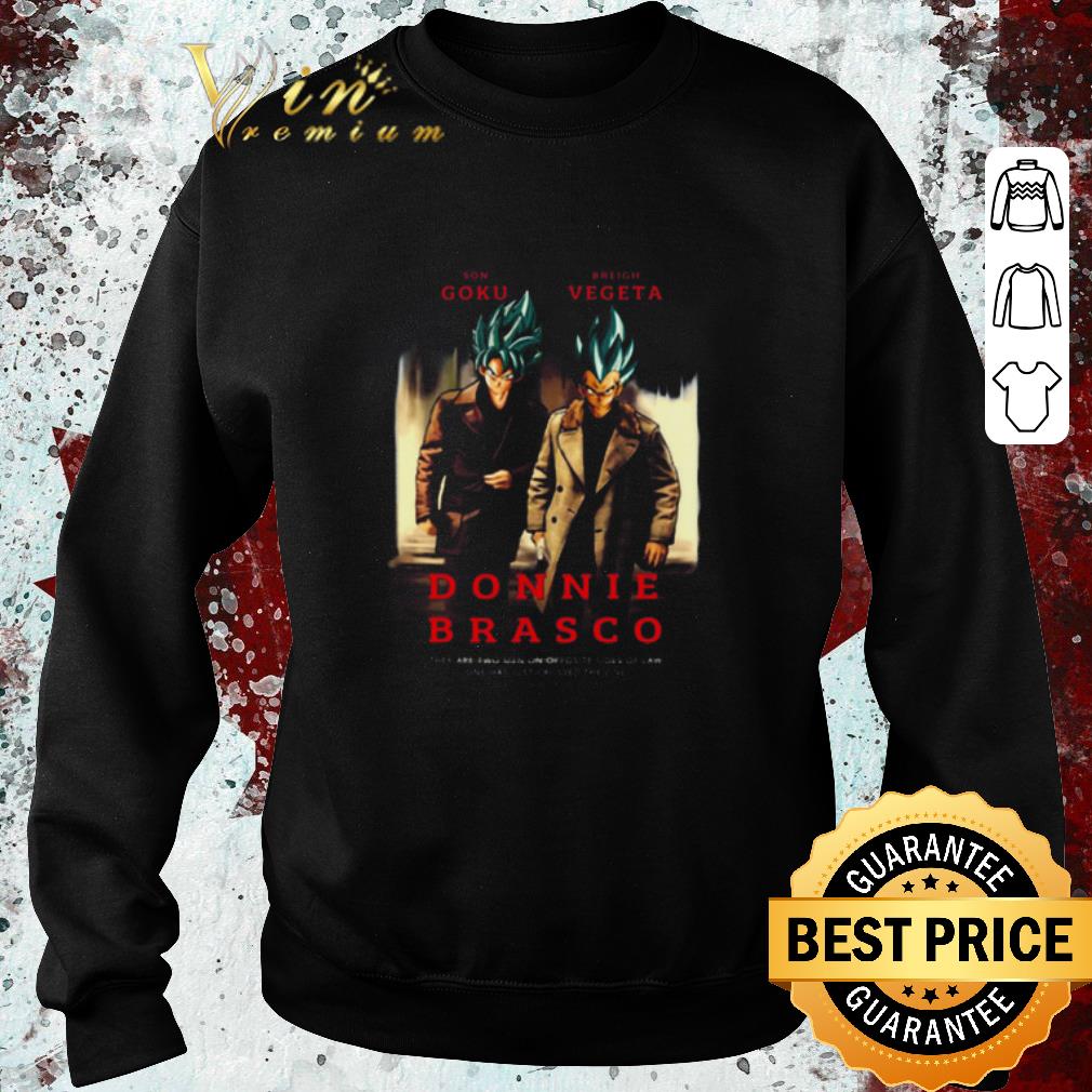 Premium Donnie Brasco Son Goku and Breigh Vegeta Dragon Ball Super shirt