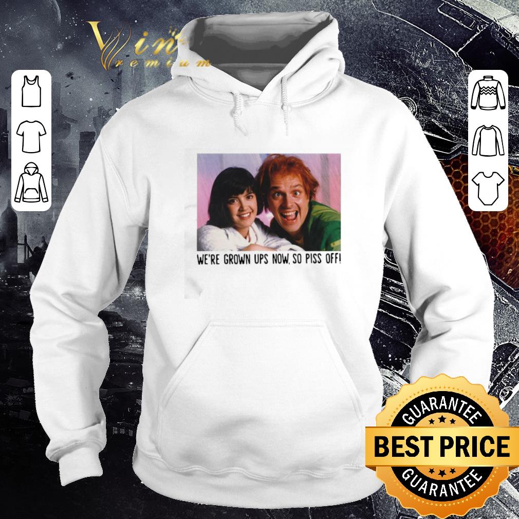 Premium Rik Mayall And Phoebe Cates we’re grown ups now so piss off shirt