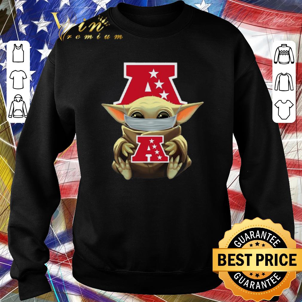 Pretty Baby Yoda Face Mask American Football Conference shirt