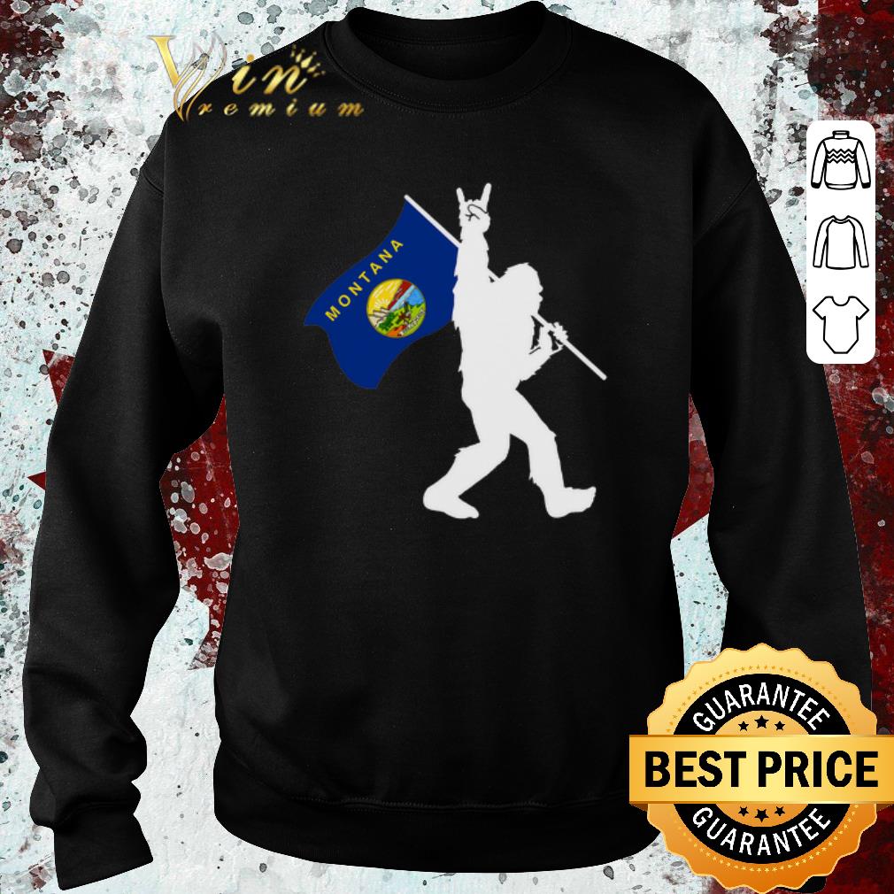 Pretty Bigfoot Middle Finger Black Montana shirt 6 Pretty Bigfoot Middle Finger Black Montana shirt