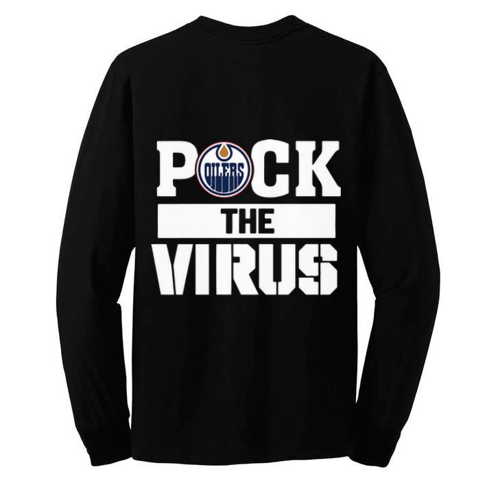 Pretty Puck The Virus Edmonton Oilers shirt