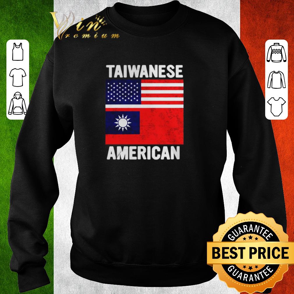 Pretty Taiwanese American 2020 Taiwan USA Flag shirt