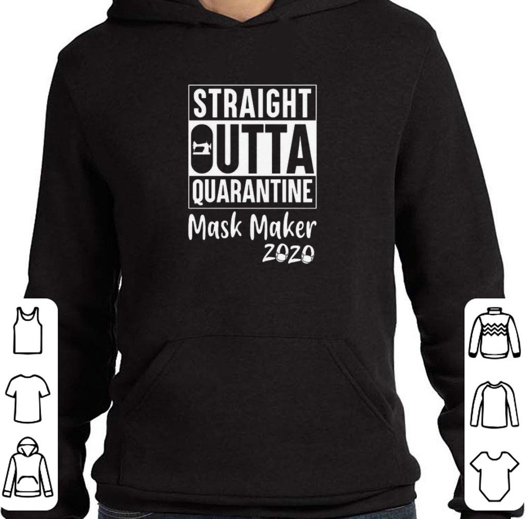 Straight outta quarantine mask maker 2020 Coronavirus shirt
