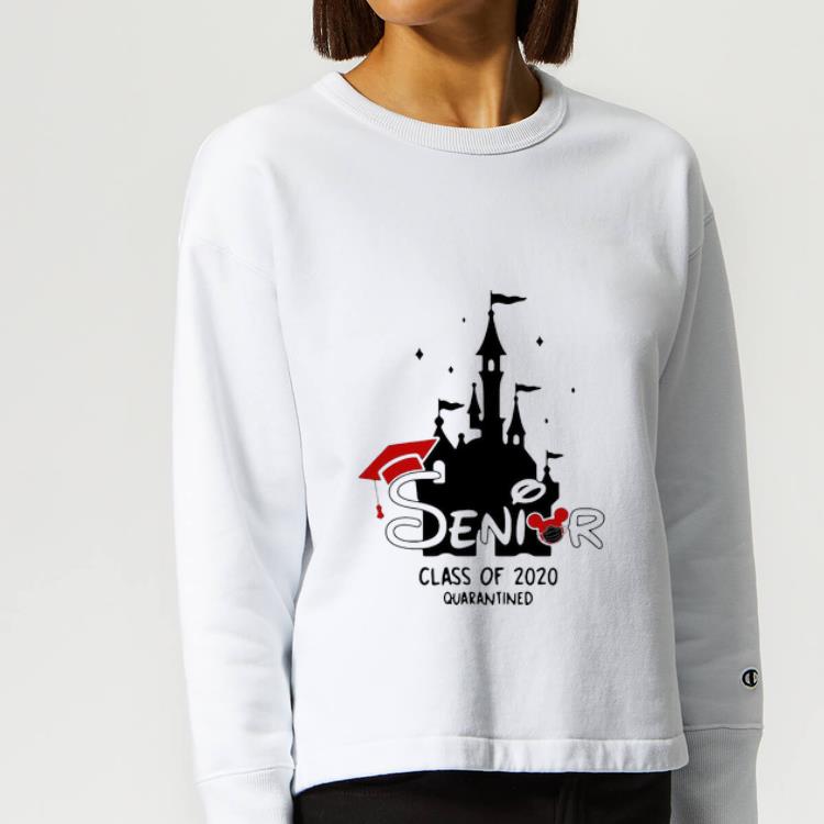 Top Disney Cinderella Castle Senior Class Of 2020 Quarantined shirt