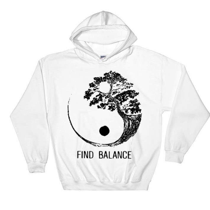 Top Find Balance Bonsai Tree Yin Yang Japanese shirt