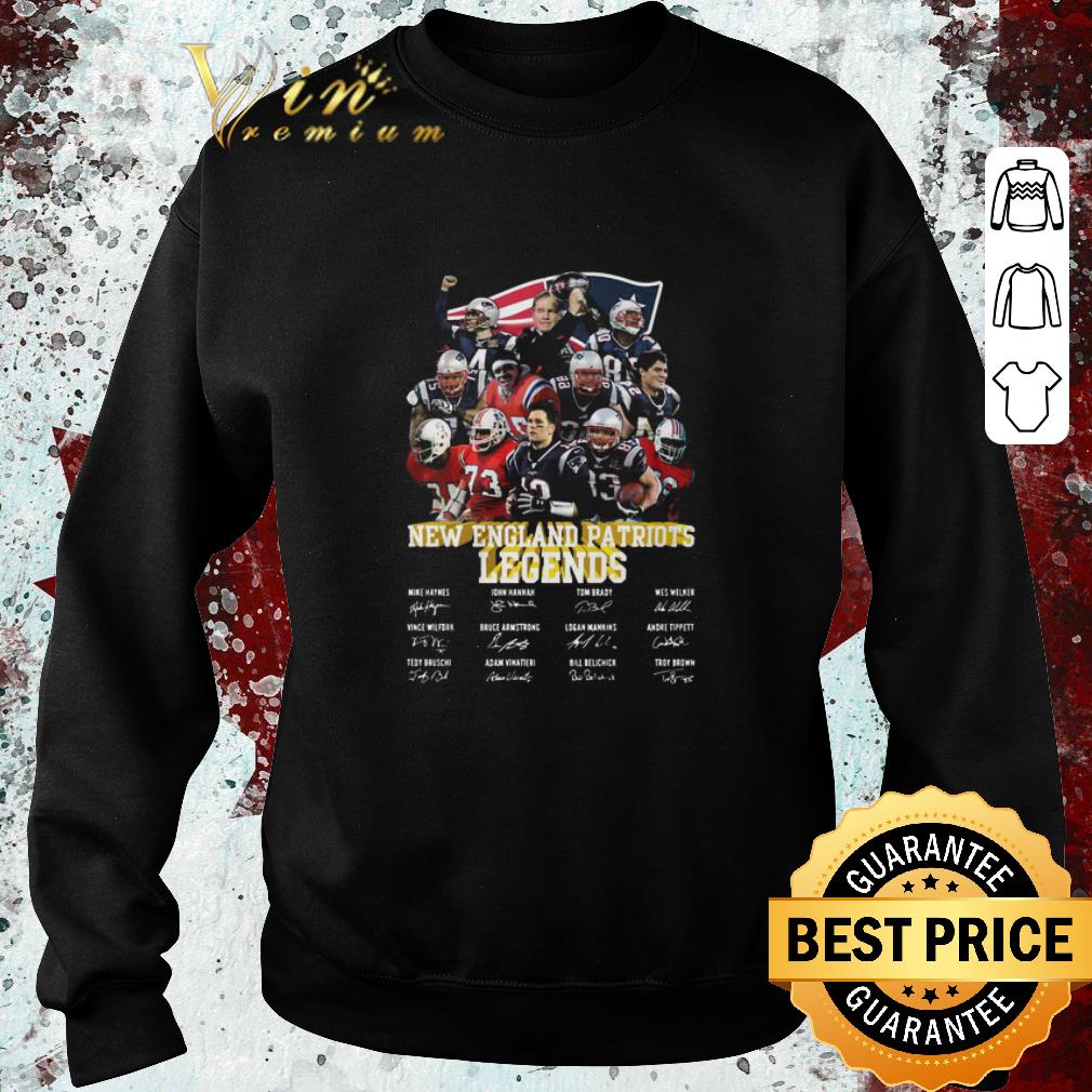 Top New England Patriots Legends All Team Player Signatures shirt 6 Top New England Patriots Legends All Team Player Signatures shirt
