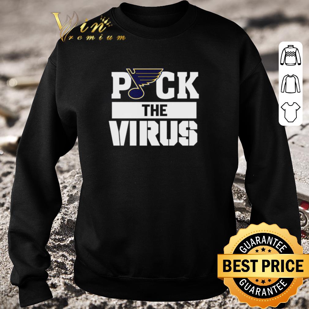 Top St. Louis Blues Puck The Virus shirt