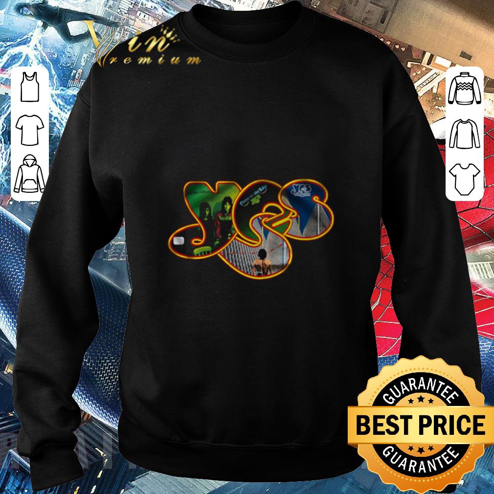 Top Yes Rock band logo shirt 6 Top Yes Rock band logo shirt