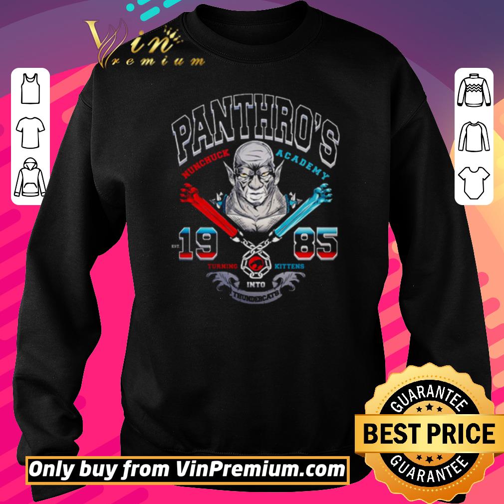 Pretty Panthro Thundercats Gym nunchuck academy shirt 6 Pretty Panthro Thundercats Gym nunchuck academy shirt