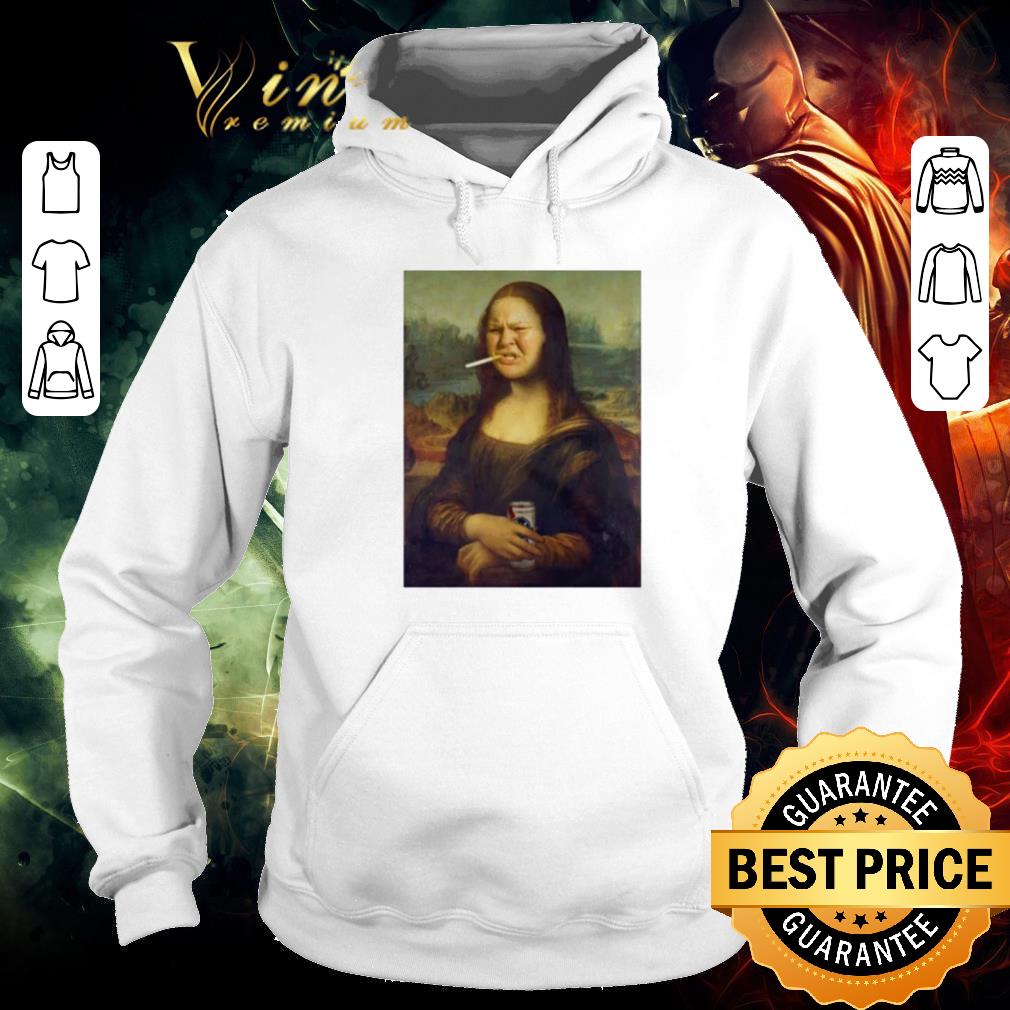Pretty Mona Lisa Mona Tammy smoking shirt