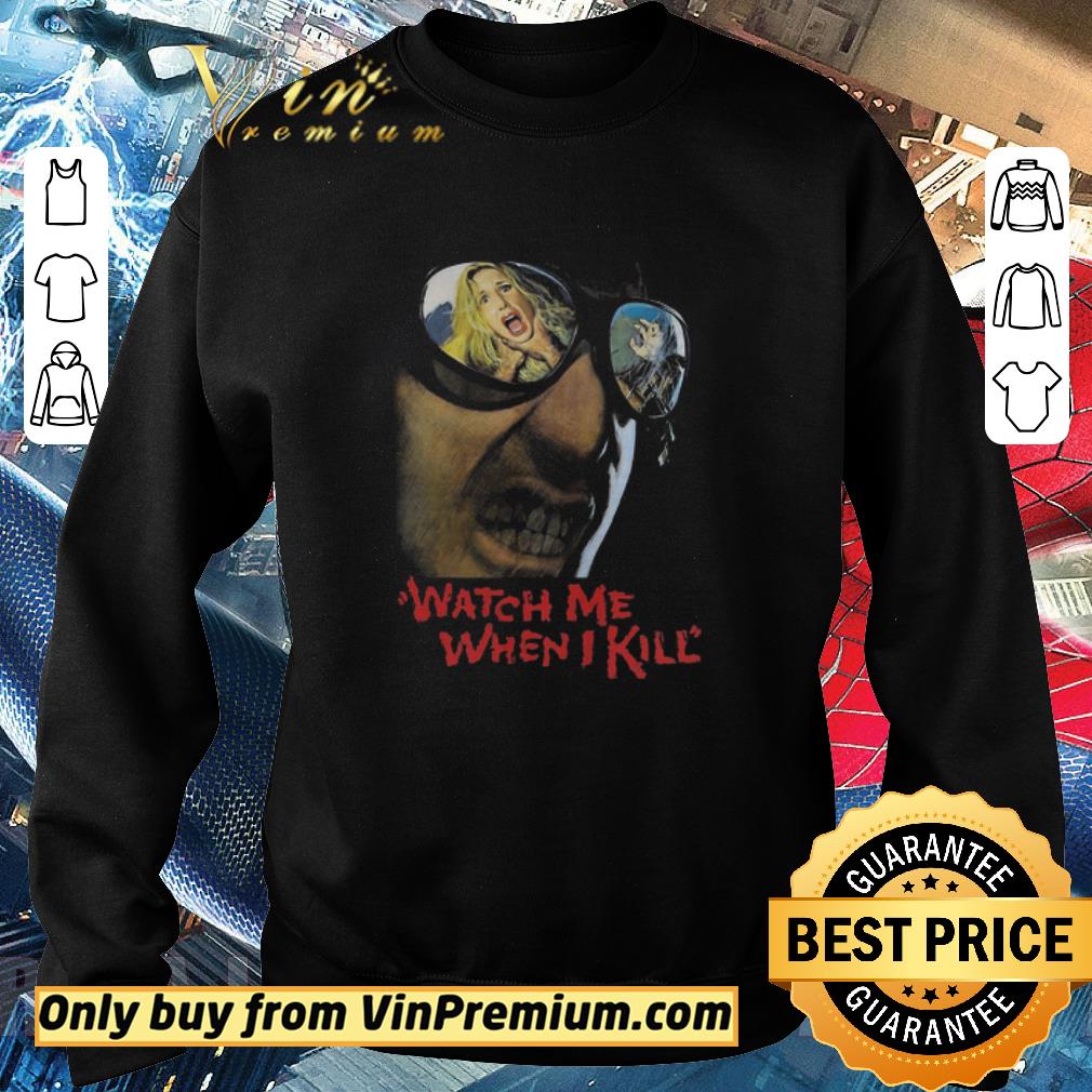 Nice Watch me when i kill black corrado pani paola tedesco homme shirt