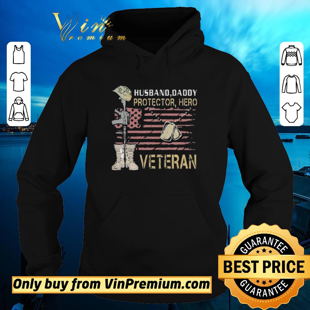 Awesome Husband Daddy Protector Hero Veteran shirt