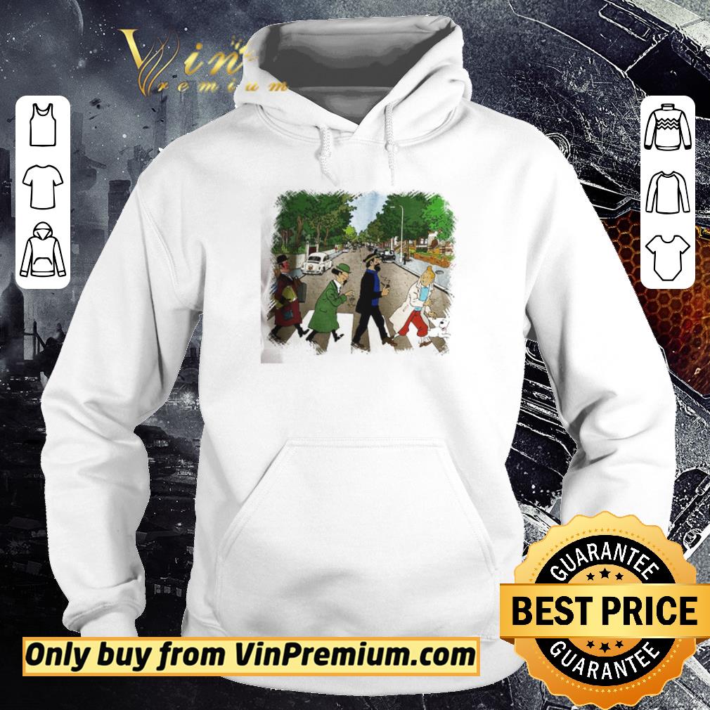 Top Tintin At Abbey Road shirt 6 Top Tintin At Abbey Road shirt