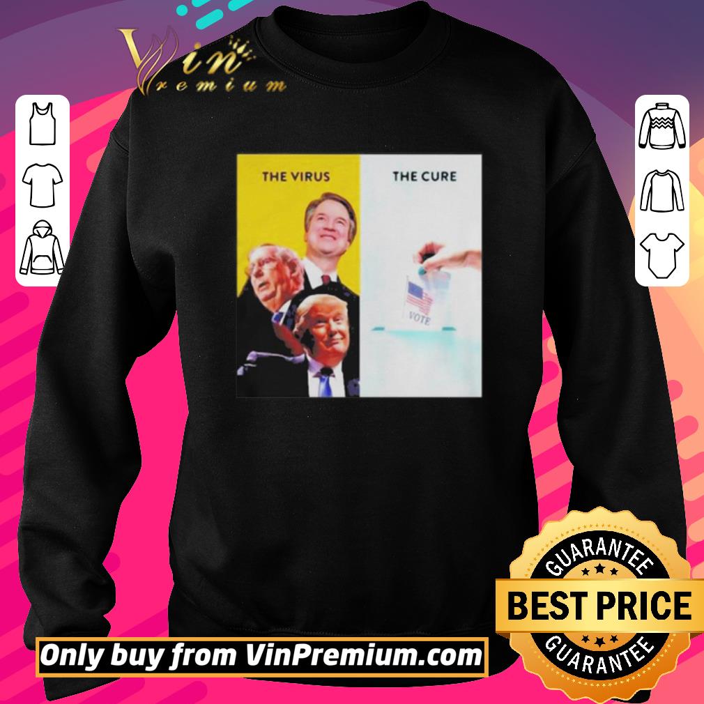 Pretty Trump Mcconnell Kavanaugh The Virus The Cure shirt