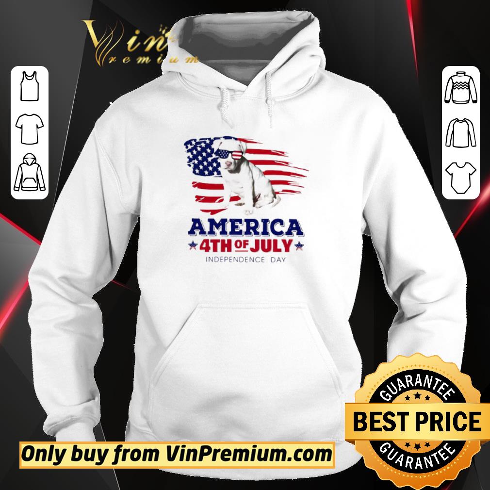 Top Staffordshire Bull Terrier America 4th Of July Independence Day shirt