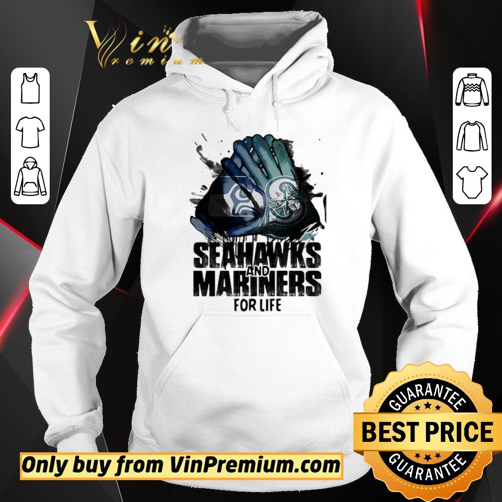 Pretty Seattle seahawks and seattle mariners for life art shirt 6 Pretty Seattle seahawks and seattle mariners for life art shirt
