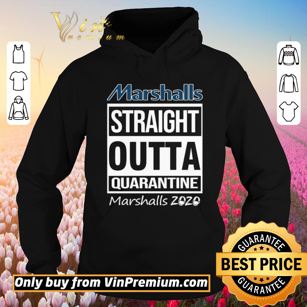 Hot Marshalls straight outta quarantine Marshalls 2020 shirt