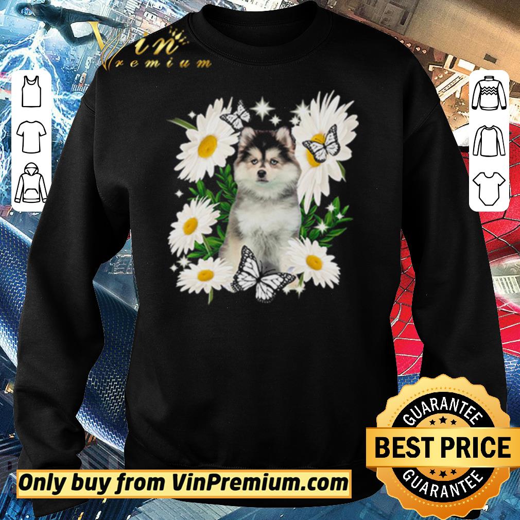 Awesome Pomsky Daisy flower Classic shirt 6 Awesome Pomsky Daisy flower Classic shirt