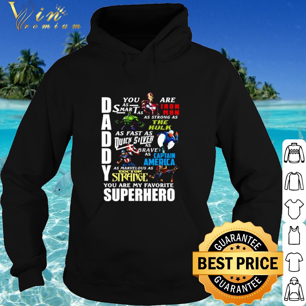 Best Daddy Iron Man Hulk Quick Silver Captain America Doctor Strange Superhero shirt 6 Best Daddy Iron Man Hulk Quick Silver Captain America Doctor Strange Superhero shirt