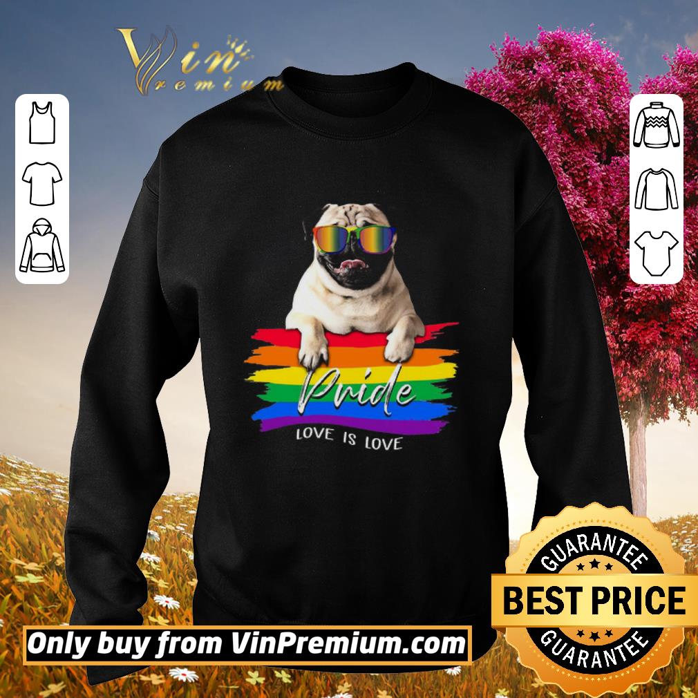 Hot Lgbt Bulldog Pride Love Is Love shirt 6 Hot Lgbt Bulldog Pride Love Is Love shirt