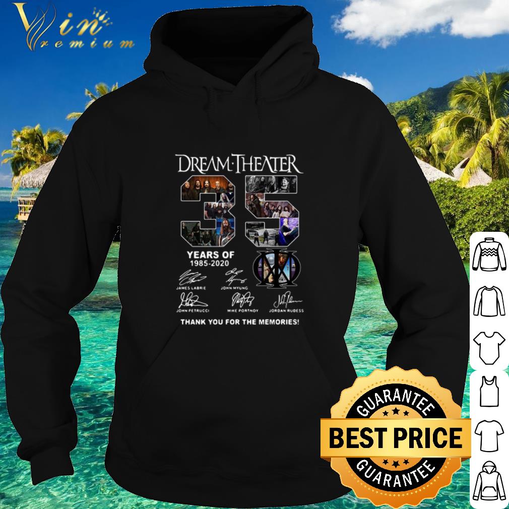 Cool Logo Dream Theater Band 35 Years Of 1985-2020 Signatures shirt 6 Cool Logo Dream Theater Band 35 Years Of 1985-2020 Signatures shirt