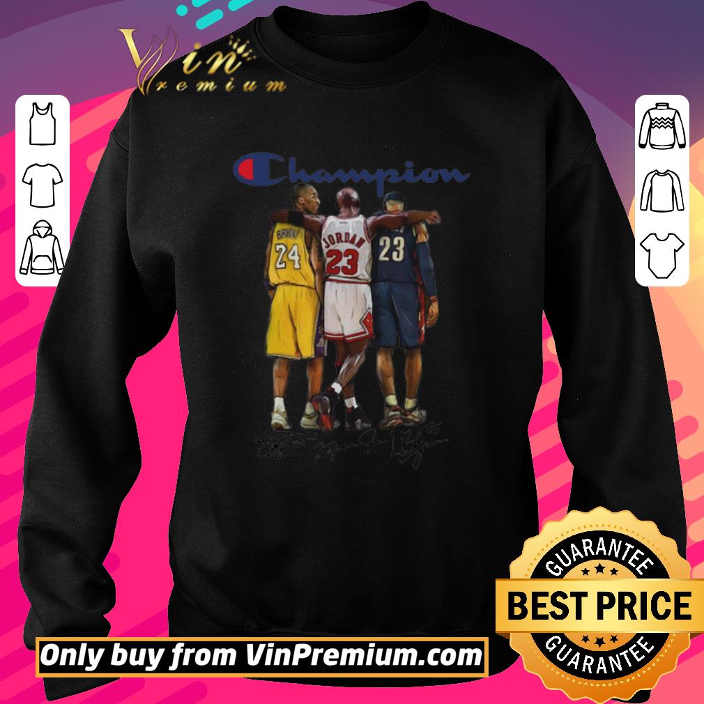 Original Michael Jordan Kobe Bryant and Lebron James shirt