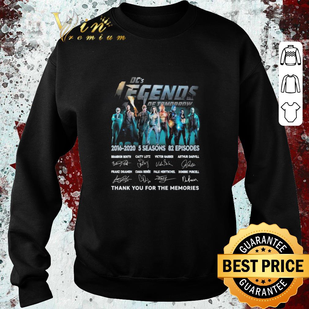 Nice Dc’s Legends Of Tomorrow 2016-2020 5 Seasons 82 Episodes Signatures shirt 6 Nice Dc’s Legends Of Tomorrow 2016-2020 5 Seasons 82 Episodes Signatures shirt