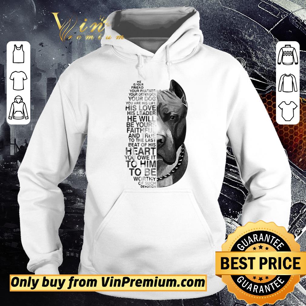 Pretty Pitbull dog friend partner defender dog shirt 6 Pretty Pitbull dog friend partner defender dog shirt