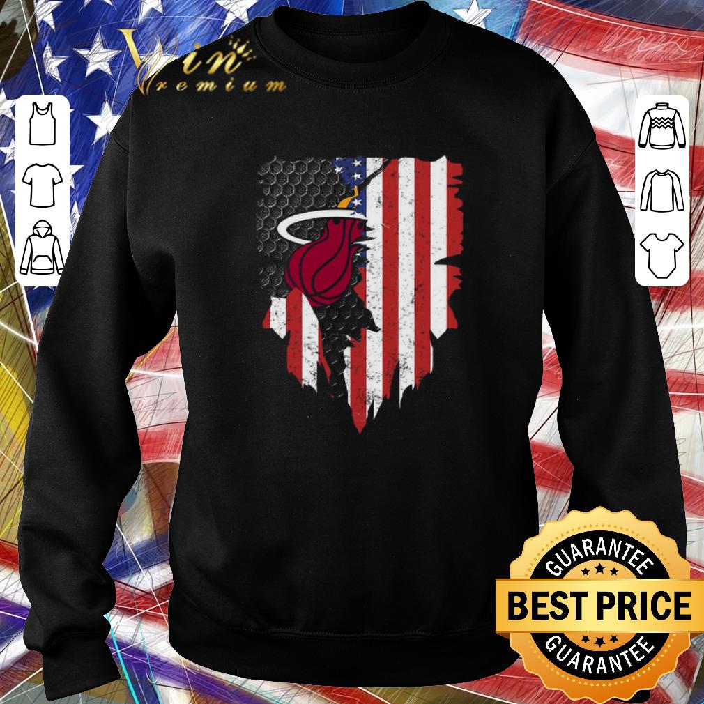 Miami Heat inside American Flag 4th Of July Independence Day shirt 6 Miami Heat inside American Flag 4th Of July Independence Day shirt