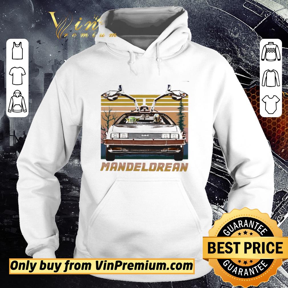 Pretty Baby Yoda Mandelorean Dmc-12 Vintage shirt