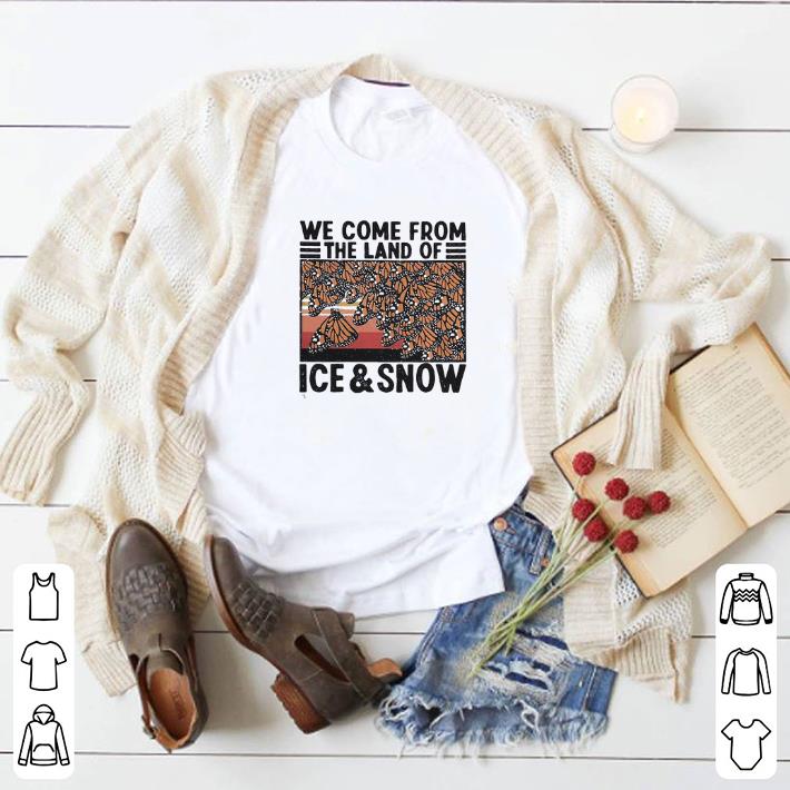 Hot Vintage butterflies we come from the land of ice and snow shirt 6 Hot Vintage butterflies we come from the land of ice and snow shirt