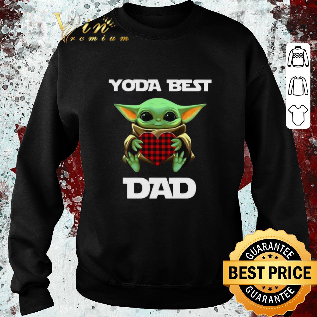 Nice Baby Yoda Best Dad father day shirt