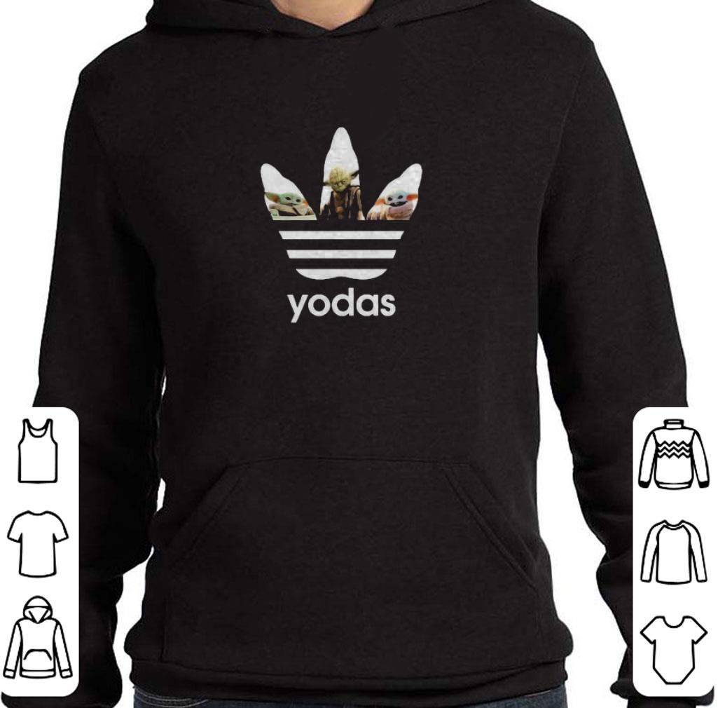Top Star Wars Paw Baby Yoda Yodas Adidas shirt