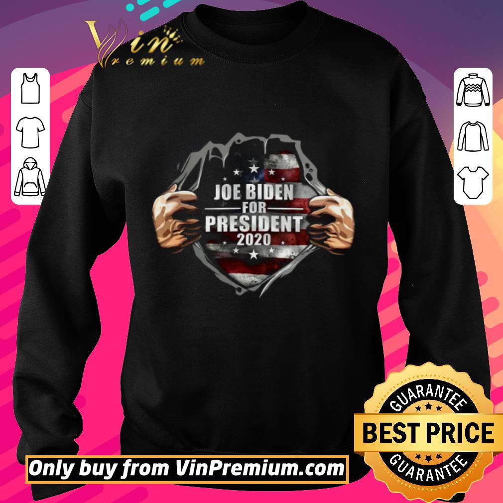Awesome Joe Biden For President 2020 American Flag shirt