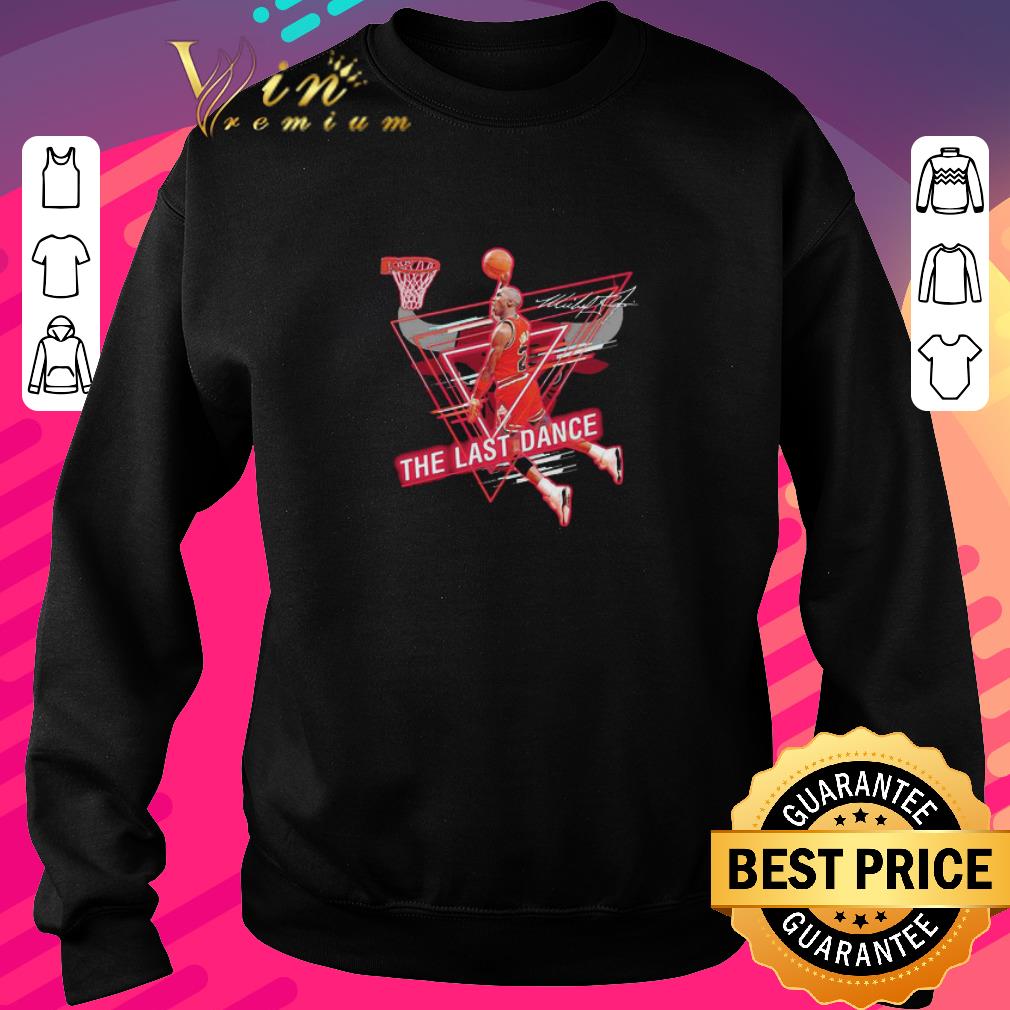 Official Michael Jordan The Last Dance Signature shirt