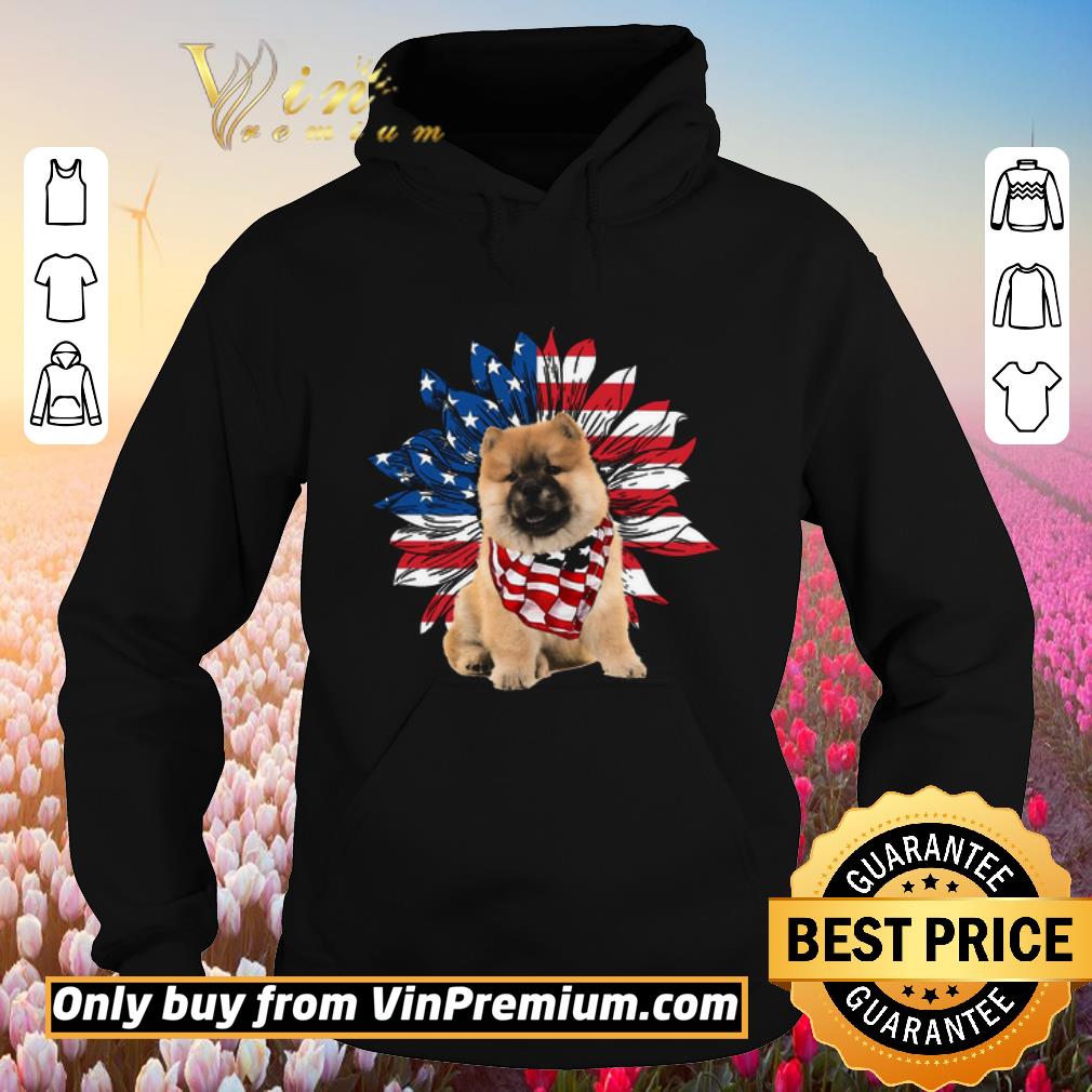 Hot Chow Chow Sunflowers American Flag shirt 6 Hot Chow Chow Sunflowers American Flag shirt